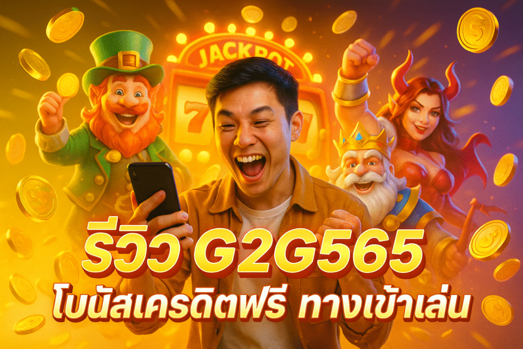 รีวิว G2G565 โบนัสเครดิตฟรี ทางเข้าเล่น